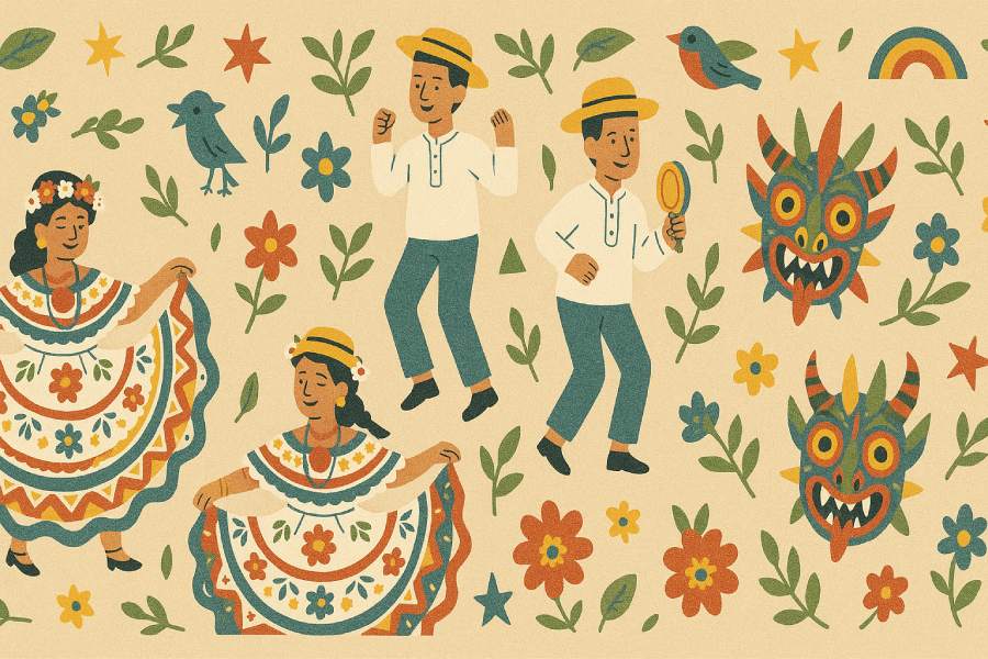 Festival pattern